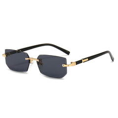 Rimless Fashion Sunglasses for Women