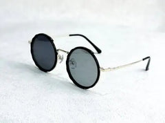 ND9 Round Frame Polarized Sun Glasses