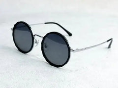 ND9 Round Frame Polarized Sun Glasses