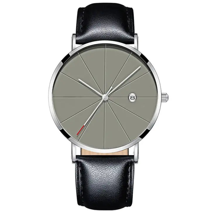 Men's Waterproof Quartz Calendar Watch
