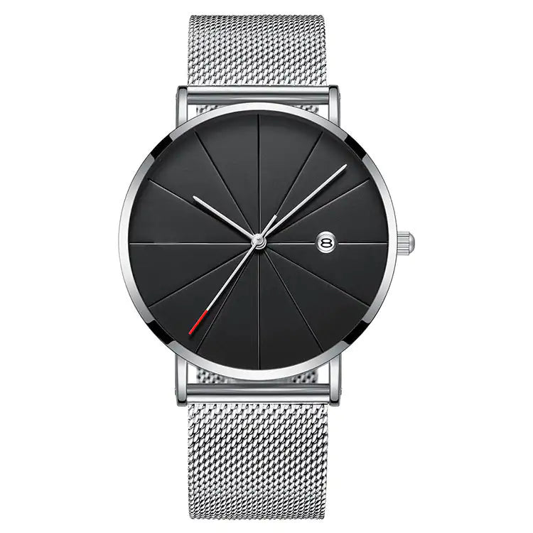 Men's Waterproof Quartz Calendar Watch