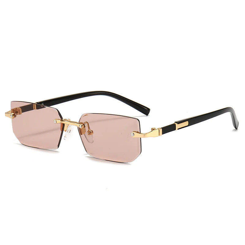 Rimless Fashion Sunglasses for Women