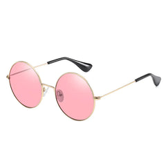 Vintage Polarized Round Sunglasses for Street Style