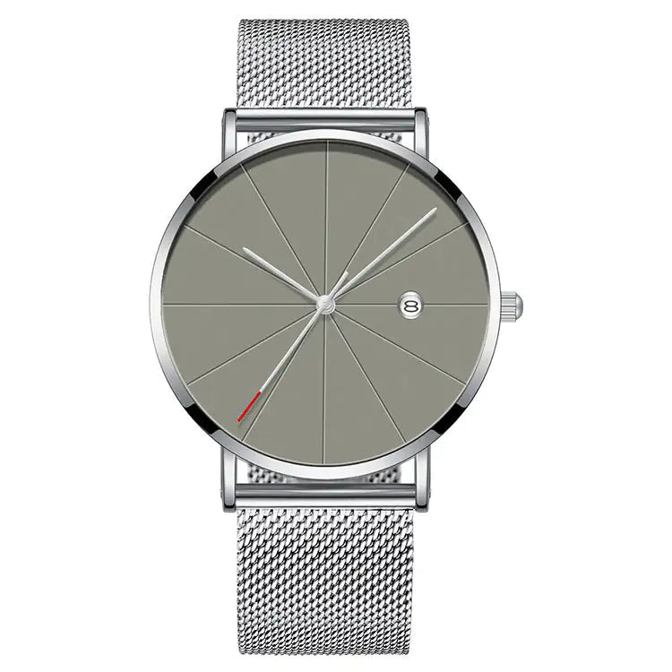 Men's Waterproof Quartz Calendar Watch
