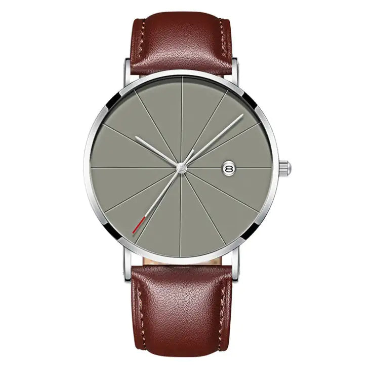 Men's Waterproof Quartz Calendar Watch