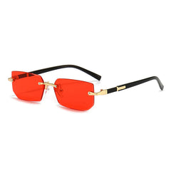 Rimless Fashion Sunglasses for Women