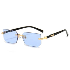 Rimless Fashion Sunglasses for Women
