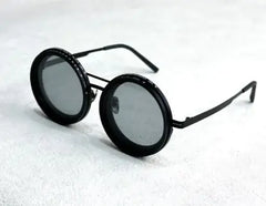 ND9 Round Frame Polarized Sun Glasses