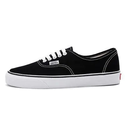Classic Black & White Low-Top Canvas Sneakers