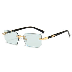 Rimless Fashion Sunglasses for Women
