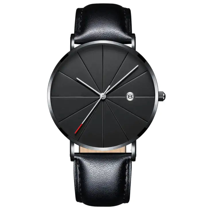Men's Waterproof Quartz Calendar Watch