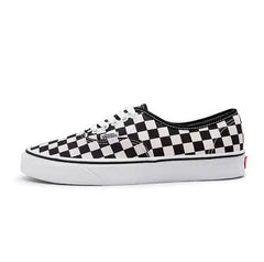 Classic Black and White Low-Top Canvas Sneakers