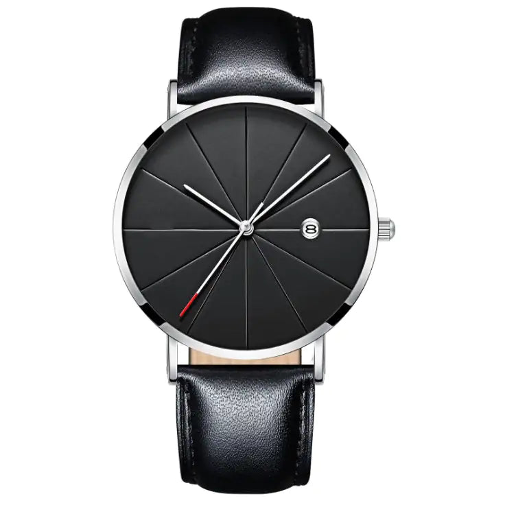 Men's Waterproof Quartz Calendar Watch