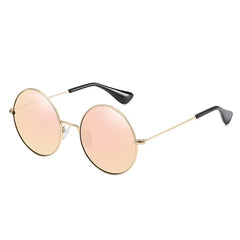Vintage Polarized Round Sunglasses for Street Style